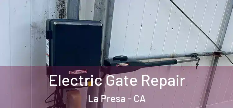 Electric Gate Repair La Presa - CA