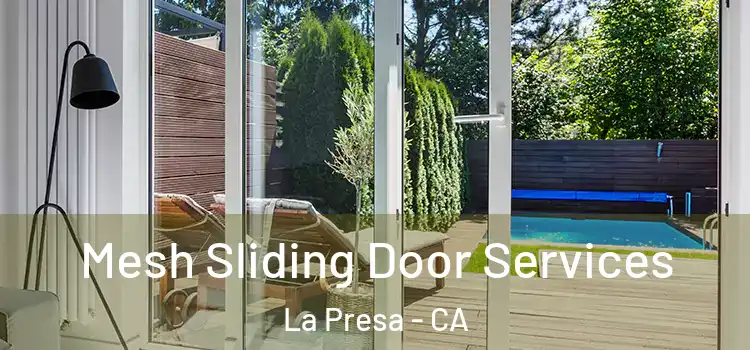 Mesh Sliding Door Services La Presa - CA